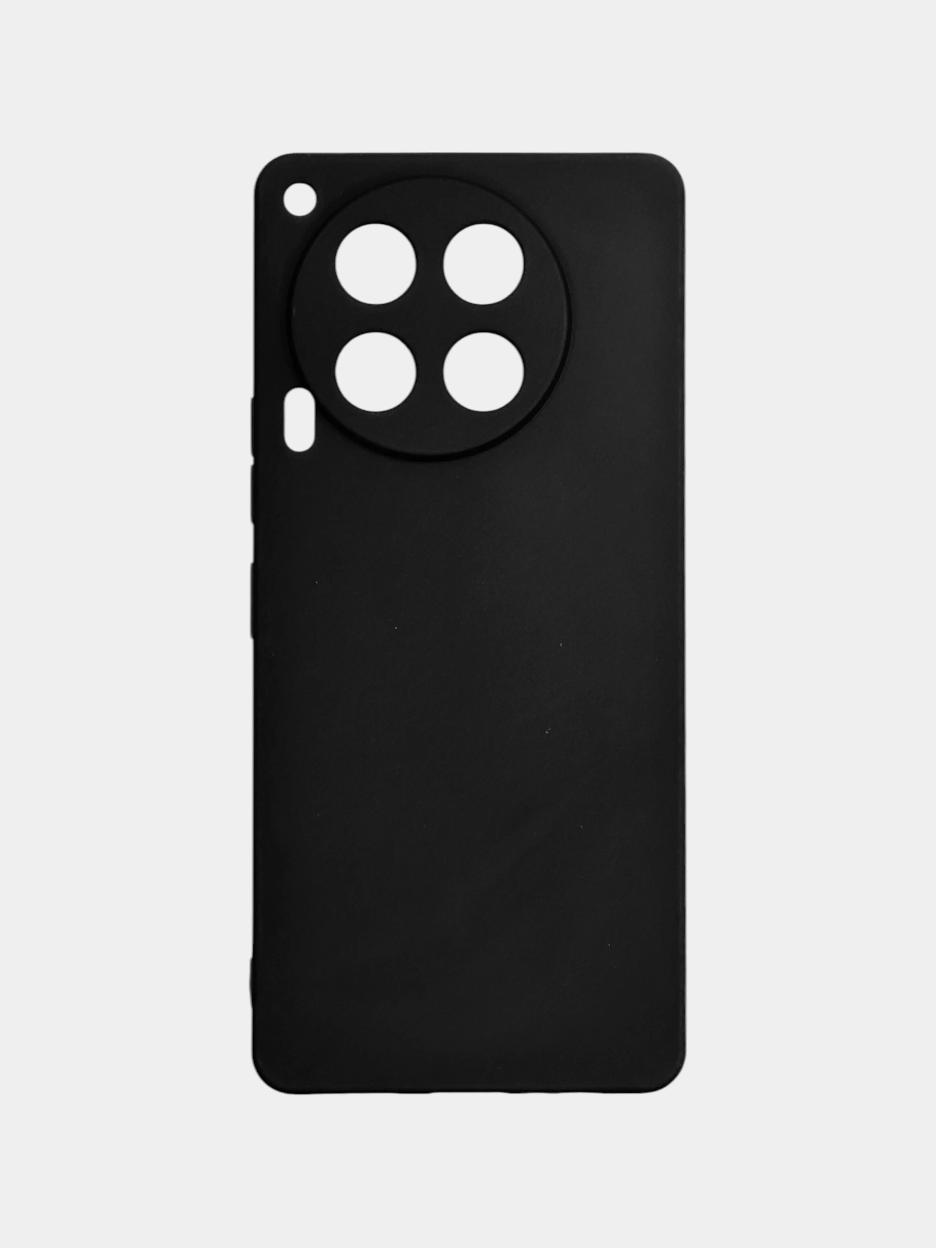 Чехол Tecno Camon 30 / Техно Камон 30 черный, силиконовый, матовый