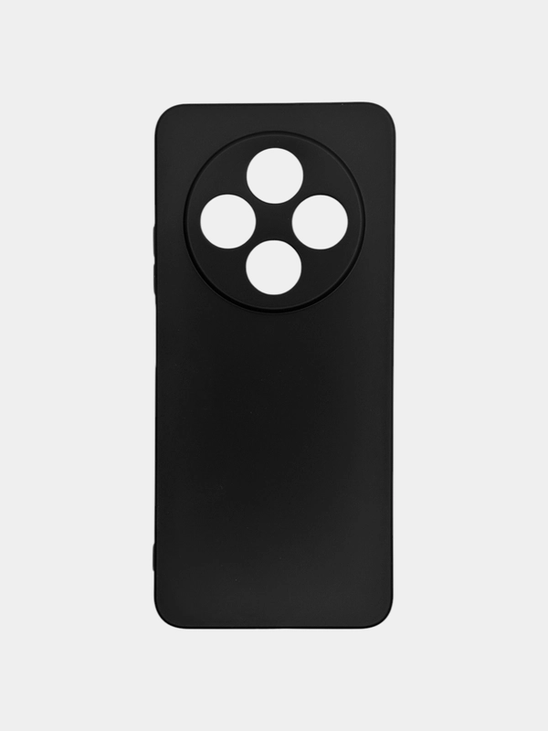 Чехол Xiaomi Redmi 14C 4G / Redmi A4 / Poco C75 4G черный, силиконовый, матовый