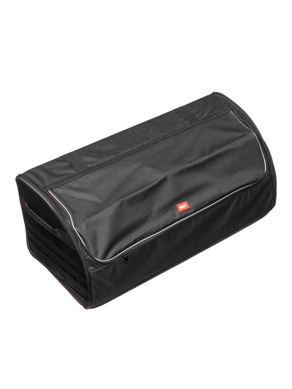 Органайзер с крышкой в багажник iSky, полиэстер, 70x32x29 см, черный