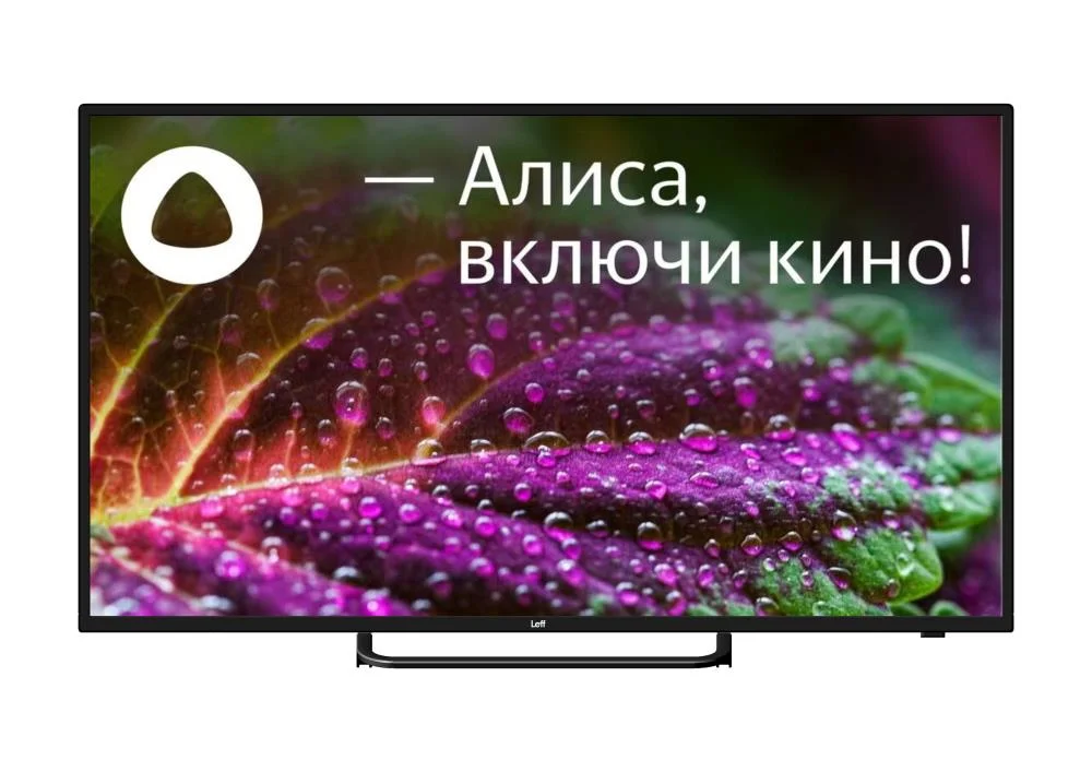 Черный телевизор LEFF 50U540S