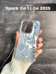 Чехол для Tecno Spark Go 1 / Spark GO 2025 (Спарк Го), переливающийся, с градиентом