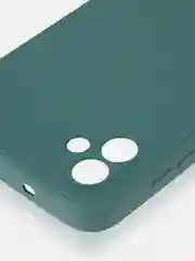 Зеленый чехол ROSCO для Samsung Galaxy A04, матовый, силиконовый, бортик вокруг камер