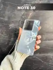 Чехол для Infinix NOTE 30 (Инфиникс Ноут 30), переливающийся, с градиентом