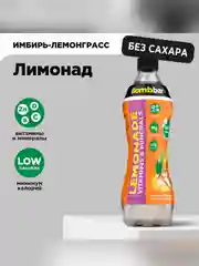 Напиток безалкогольный газ. ТМ "Bombbar" Лимонад со вкусом имбиря и лемонграсса ПЭТ