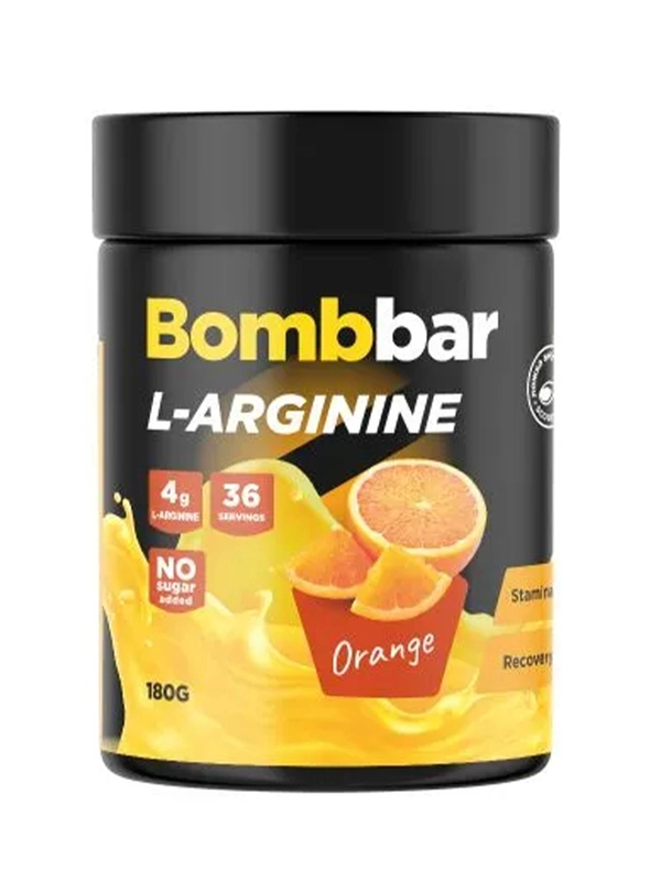 Коктейль "BOMBBAR" L-Arginin со вкусом Апельсина 180г