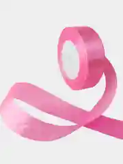 Розовый лента атласная