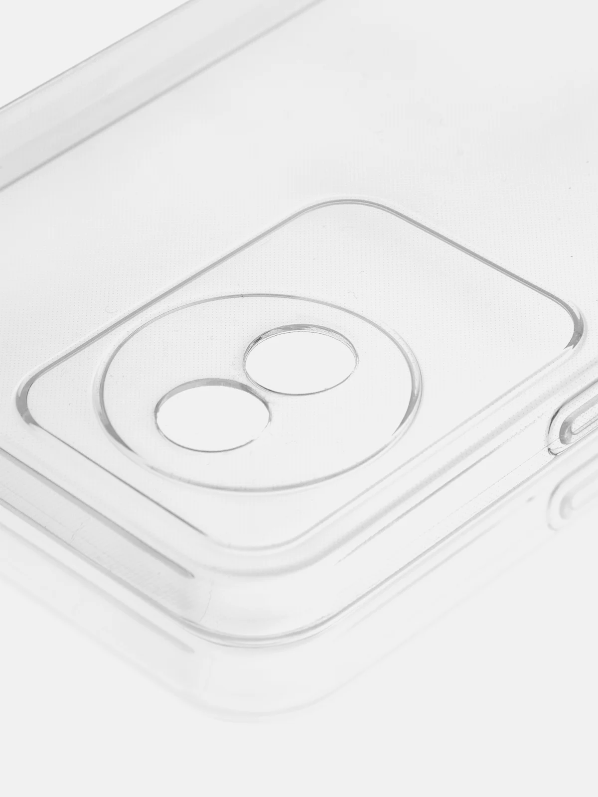 Прозрачный чехол силиконовый ROSCO для VIVO Y02, с защитой камер и от прилипания