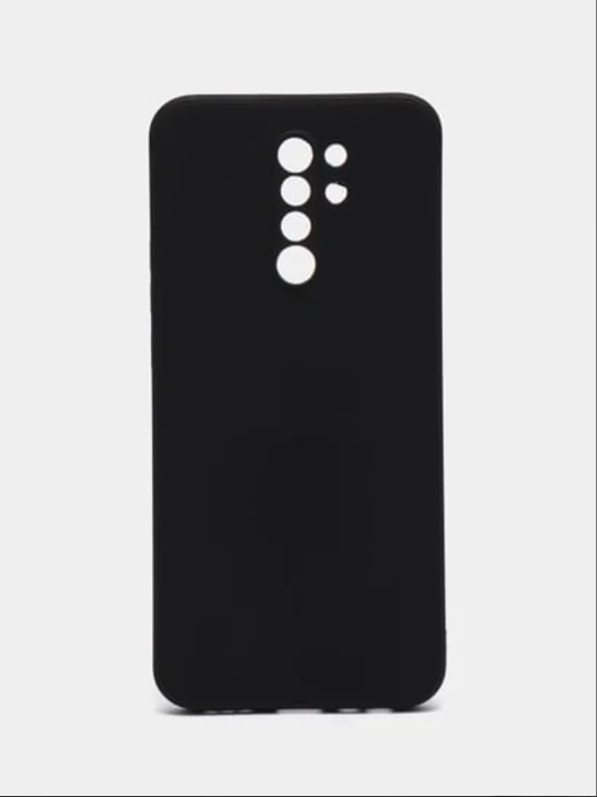 Чехол для Xiaomi Redmi 9 (Сяоми Редми 9), прозрачный и черный
