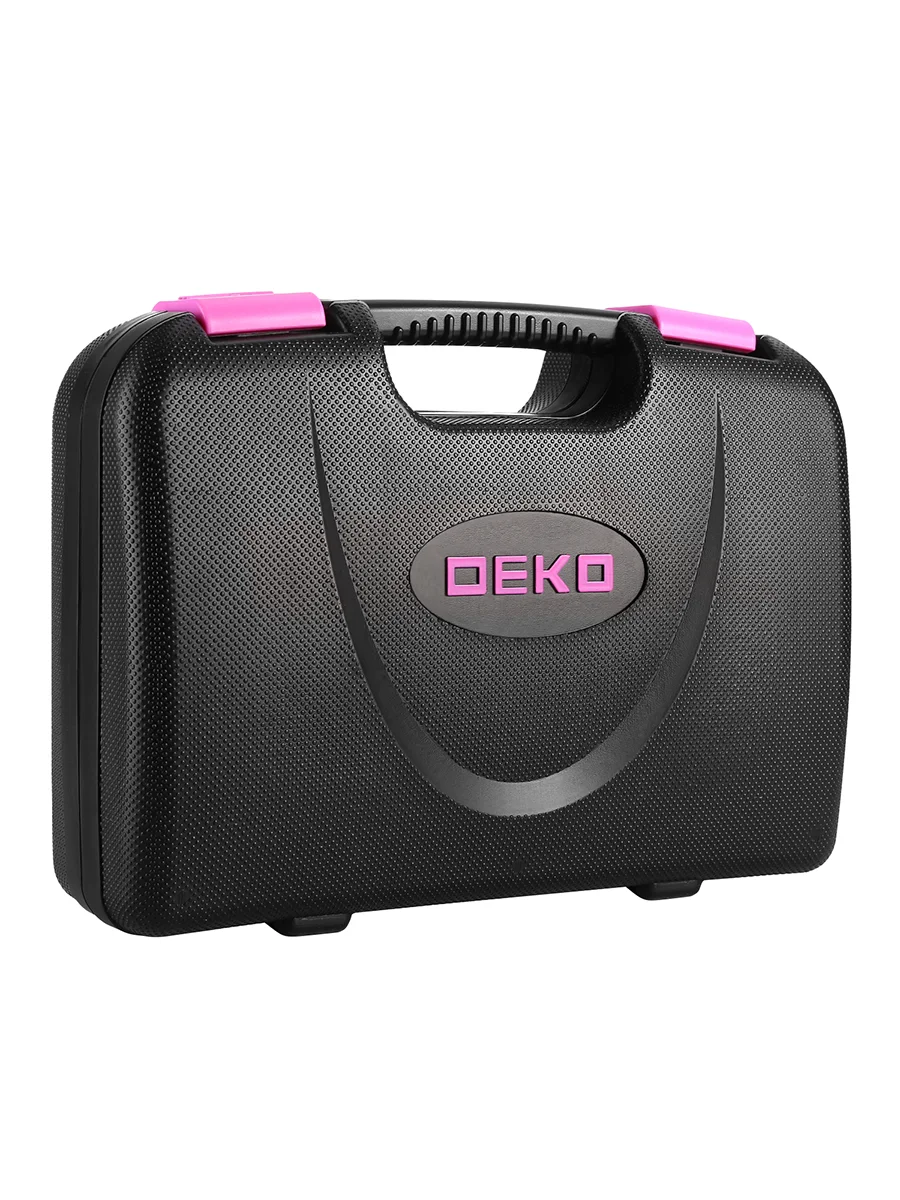 Набор инструментов для дома DEKO TZ100 PINK (100шт.) 065-0340
