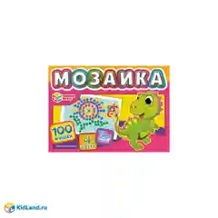 Мозаика пластиковая, 100 фишек