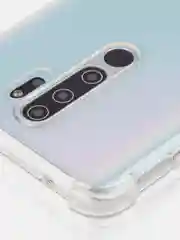 Прозрачный чехол противоударный ROSCO для Xiaomi Redmi Note 8 Pro, силиконовый, с усиленными углами