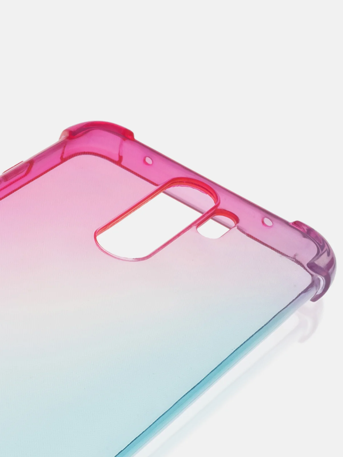 Синий чехол противоударный ROSCO для Xiaomi Redmi Note 8 Pro, силиконовый, с усиленными углами