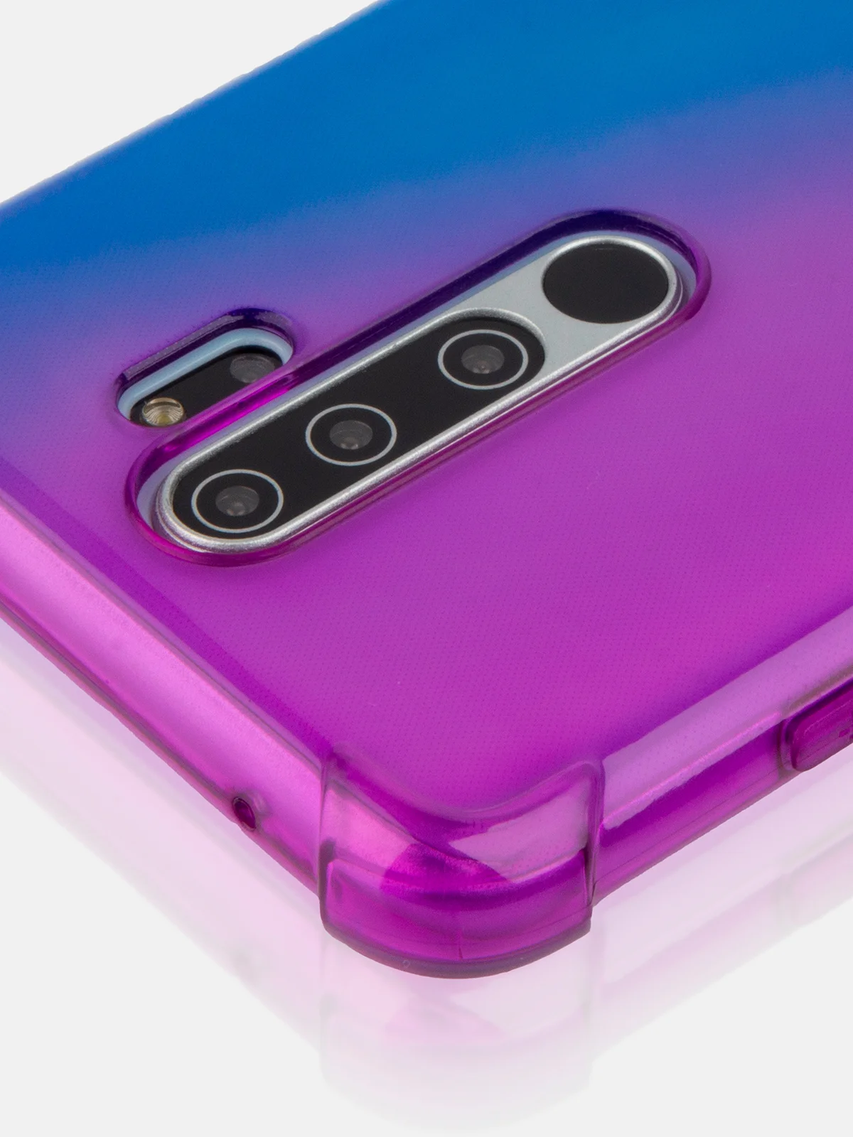 Чехол противоударный ROSCO для Xiaomi Redmi Note 8 Pro, силиконовый, с усиленными углами