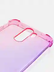 Розовый чехол противоударный ROSCO для Xiaomi Redmi Note 8 Pro, силиконовый, с усиленными углами