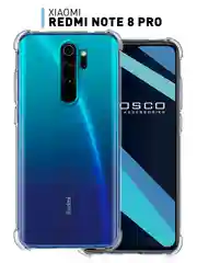 Чехол противоударный ROSCO для Xiaomi Redmi Note 8 Pro, силиконовый, с усиленными углами