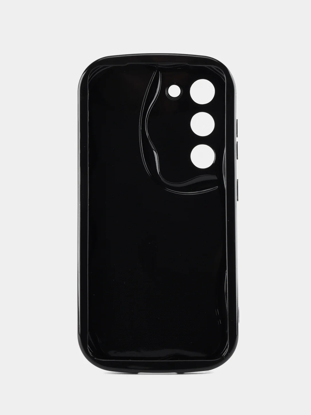 Черный чехол для Samsung Galaxy S23 (Самсунг Галакси С23), противоударный