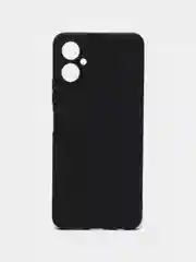 Чехол Tecno Camon 19 Neo (Техно Камон 19 Нео), прозрачный и черный с защитой камеры