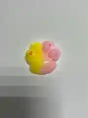Кораллово-розовый таба сквиш лапка котика антистресс