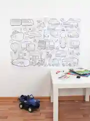 Плакат-раскраска "Транспорт", 70 х 100 см