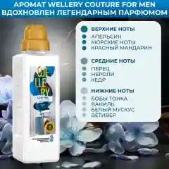 Кондиционер для белья Wellery Couture парфюмированный, набор 4 шт