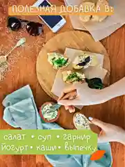 Смесь для салатов, гарниров, десертов НАСТИН СЛАСТИН со Спирулиной, 100г