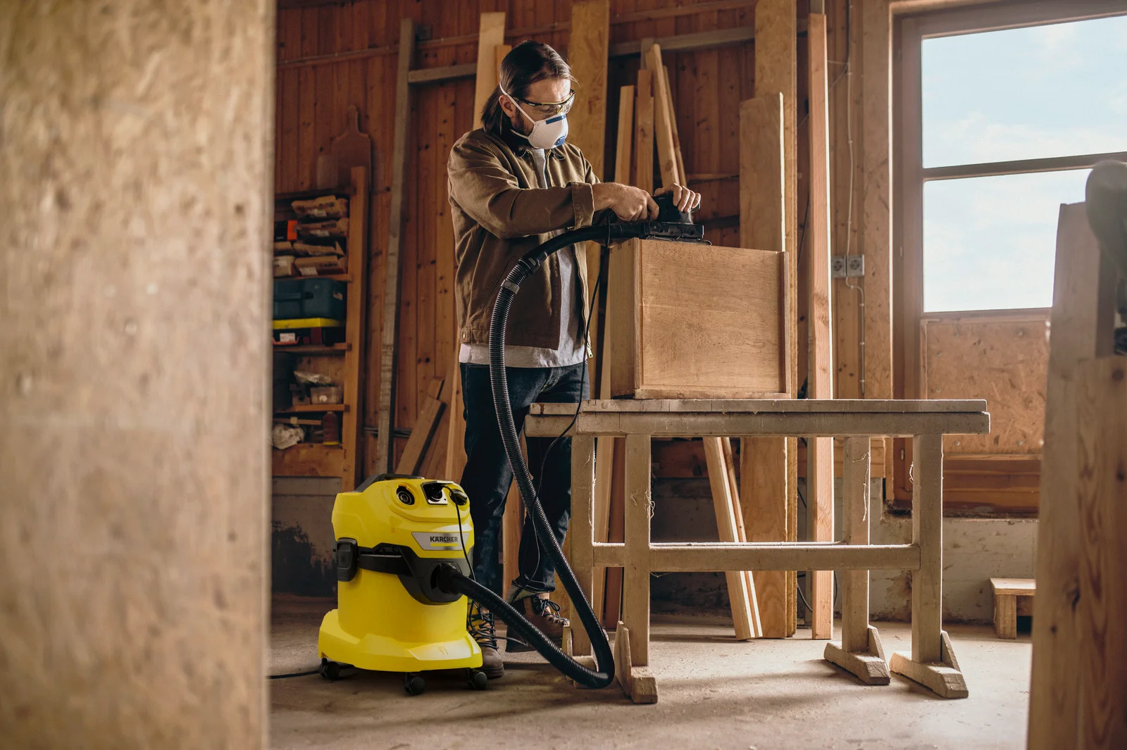 Хозяйственный пылесос Karcher WD 4 P S V-20/5/22