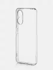 Прозрачный силиконовый чехол ROSCO для Oppo A17 с защитой камер, прозрачный