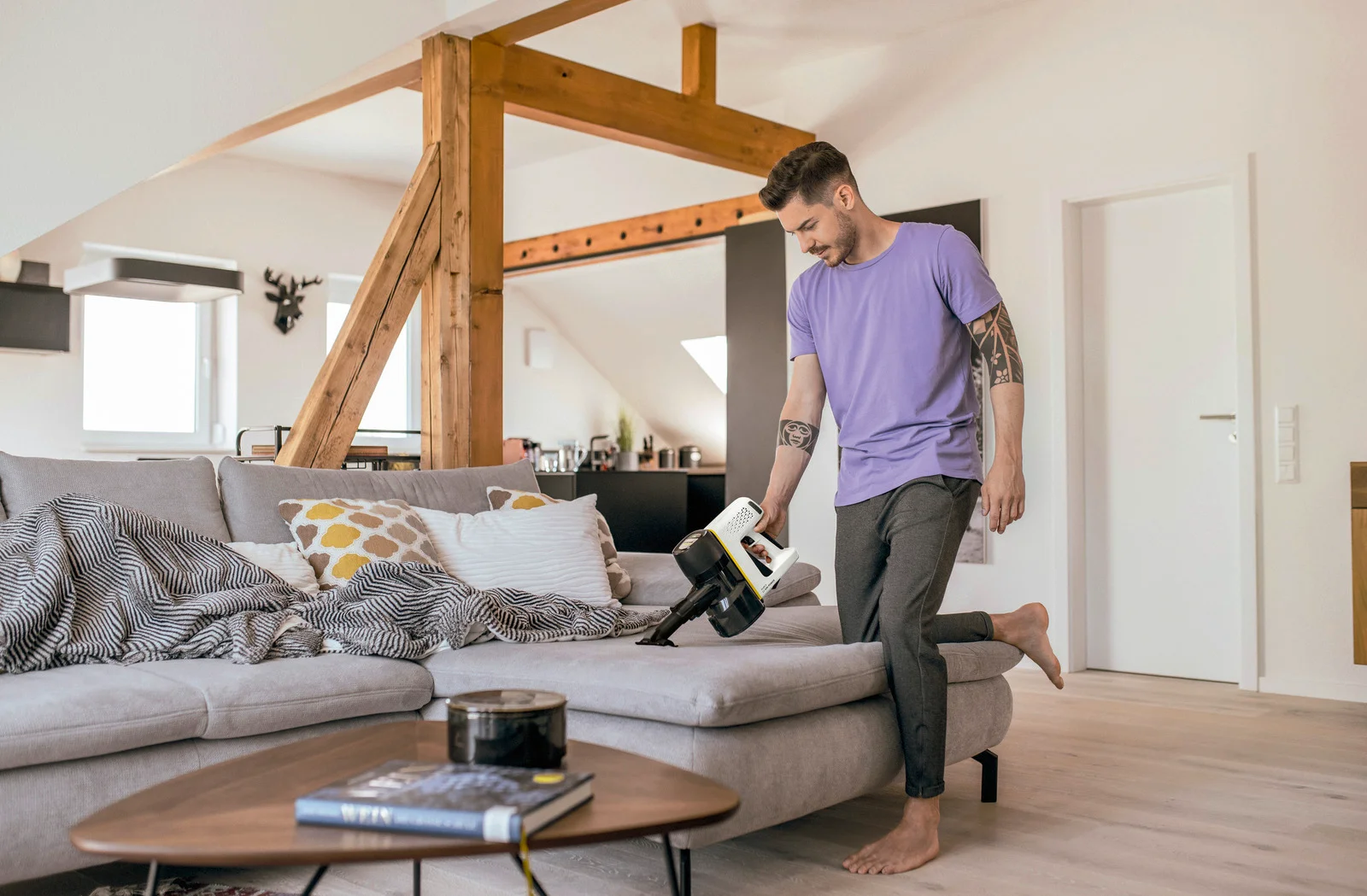 Пылесос вертикальный Karcher VC 4 Cordless myHome
