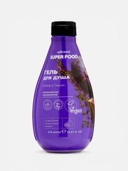 Cafe mimi Super Food  Гель для душа Инжир & Тимьян, 370 мл
