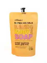 Cafe mimi Super Food  Жидкое мыло для рук СУПЕР МАРУЛА (рефил), 450 мл