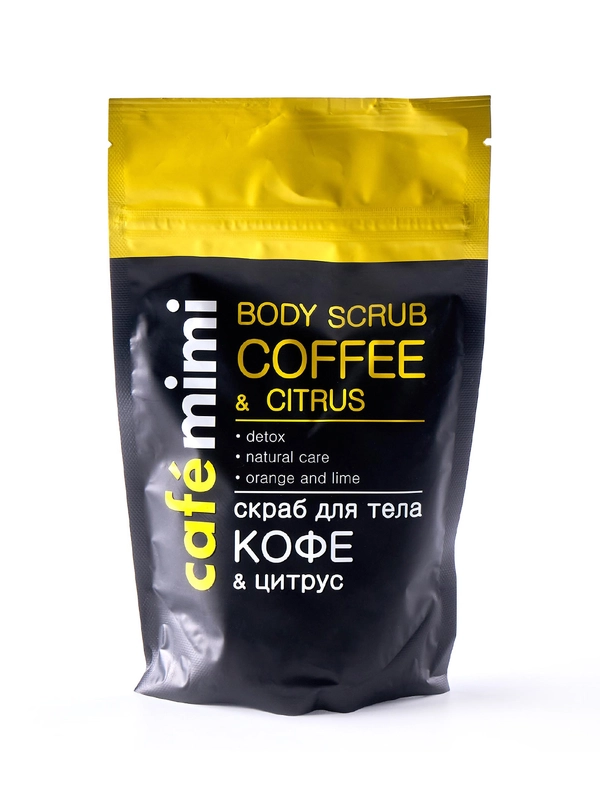 Cafe mimi Скраб для тела Кофе & Цитрус, 150 г