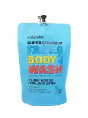 Cafe mimi Super Food  Гель для душа СУПЕР КОКОС (рефил), 450 мл