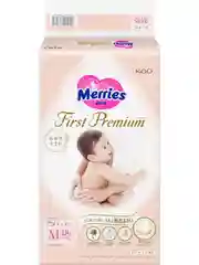 Подгузники Merries First Premium, размер M, 6-11 кг, 48 штук