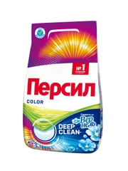 Порошок стиральный Персил "Color Свежесть от Вернель" для цветного белья 3 кг, 20 стирок