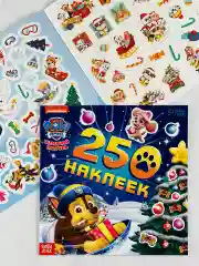 Альбом 250 наклеек Щенячий патруль Новый год Стикеры Скай