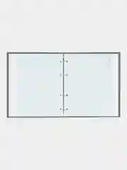 Тетрадь на кольцах Brauberg Minimal, 404996, А5, в клетку, со сменным блоком, 120 листов