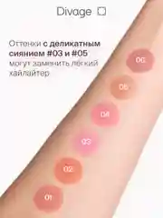 Румяна Компактные Divage Solo Compact Blush тон 2