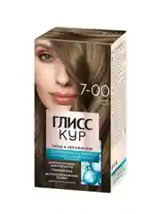 ГЛИСС КУР Стойкая краска для волос тон 7-00 Тёмно-русый