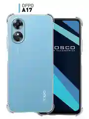 Прозрачный противоударный чехол ROSCO для Oppo A17, силиконовый, с усиленными углами, прозрачный