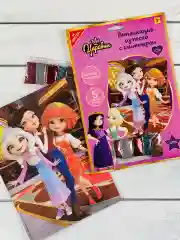 Картина Фреска блестками Энчантималс Enchantimals Царевны