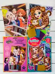 Картина Фреска блестками Энчантималс Enchantimals Царевны