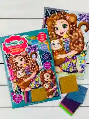Картина Фреска блестками Энчантималс Enchantimals Царевны