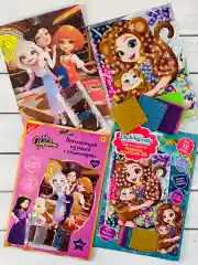 Картина Фреска блестками Энчантималс Enchantimals Царевны