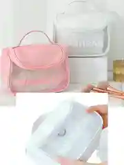 Розовый косметичка женская, для бассейна, душа, бани, водонепроницаемая