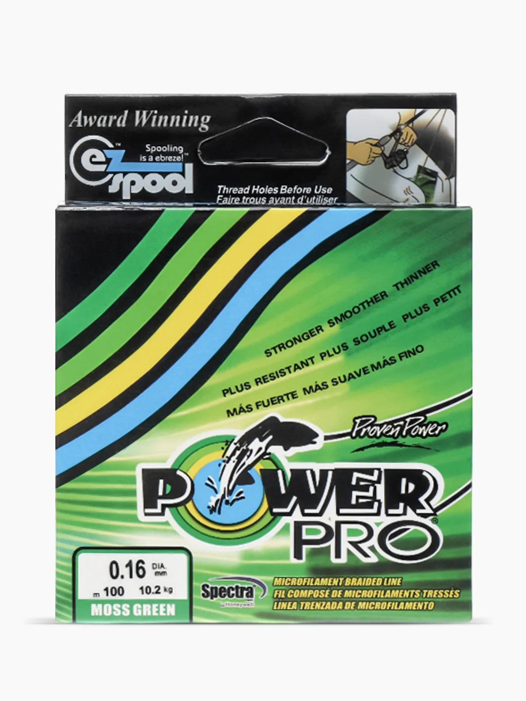 Леска рыболовная плетенная Power Pro, плетенка 100 м для спиннинга. фидера