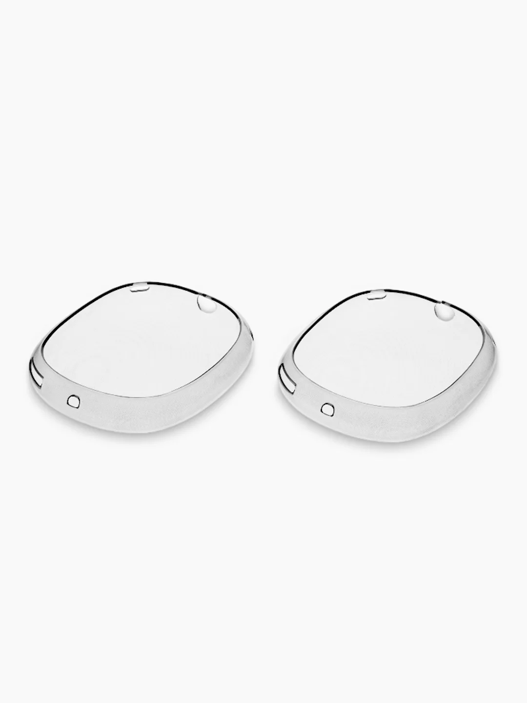 Черный защитный силиконовый  чехол на наушники Аpple AirPods Max