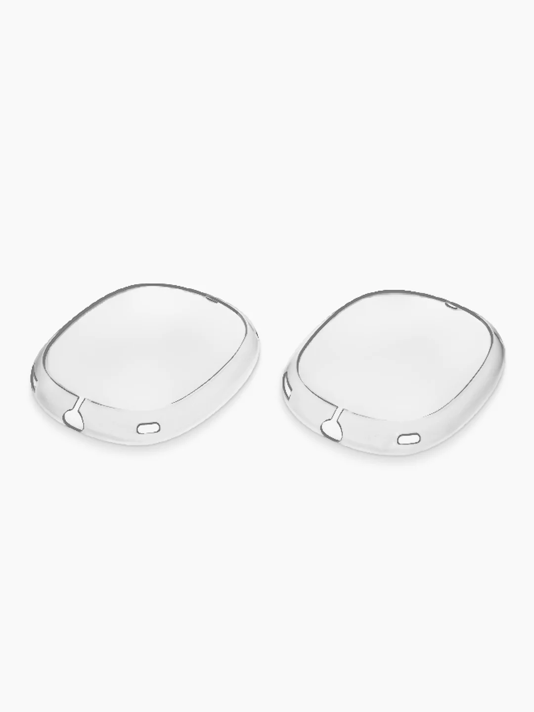 Черный защитный силиконовый  чехол на наушники Аpple AirPods Max