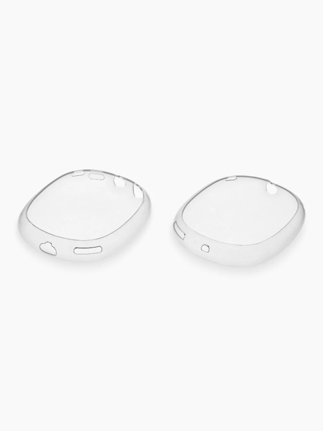 Прозрачный защитный силиконовый  чехол на наушники Аpple AirPods Max
