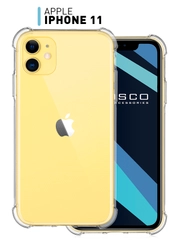 Противоударный силиконовый чехол ROSCO для iPhone 11, с усиленными углами