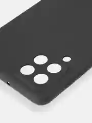 Черный чехол ROSCO для Samsung Galaxy M53, матовый, силиконовый, бортик вокруг камер